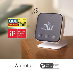 thermostat filaire intelligent et connecté tado X pour système de chauffage