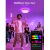 Plafonnier LED Connecté Lepro T1 : IA, Sync Musique, Contrôle Vocal
