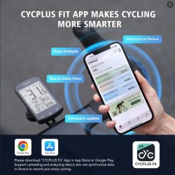 Compteur Vélo GPS Complet CYCPLUS M1 Suivi Précis pour VTT et Route