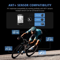 Compteur Vélo GPS Complet CYCPLUS M1 Suivi Précis pour VTT et Route