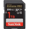 Carte SDXC UHS-I SanDisk Extreme PRO 1 To Ultra-Rapide pour Vidéo 4K