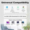 WAVLINK Adaptateur USB 3.0/USB-C Dual HDMI : Extension d'Écran 1080p pour Mac et Windows