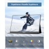 Écran Portable Yodoit 15.6" FHD 100% SRGB : IPS, HDMI/USB-C, pour PC/Mac/Console/TV
